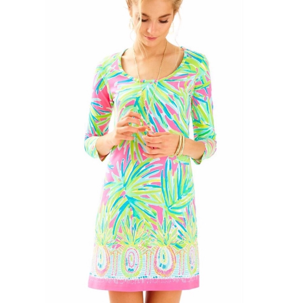 Lilly Pulitzer Linden Dress - Tiki Pink 🐳